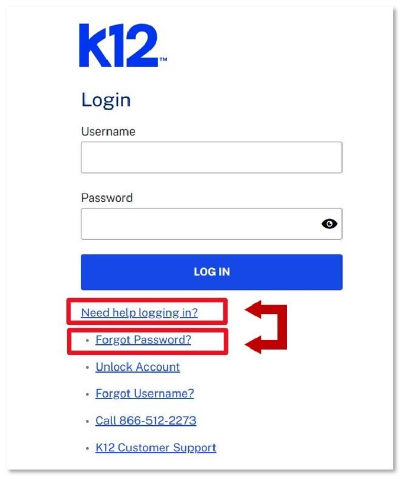 Need Help Logging In?